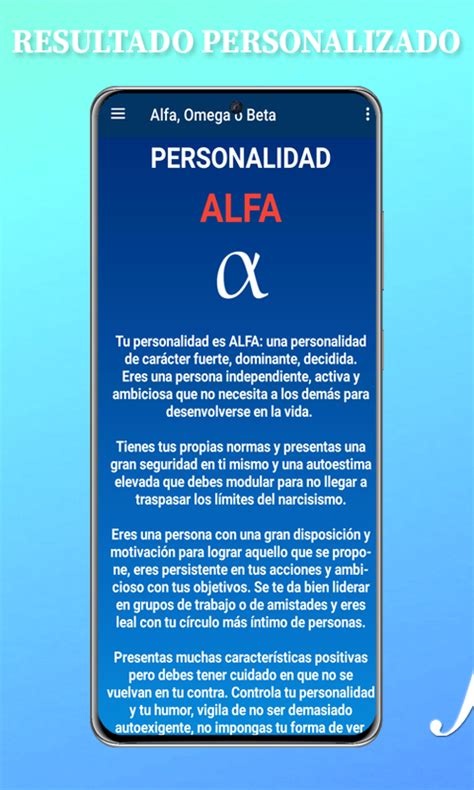 alfa beta omega test